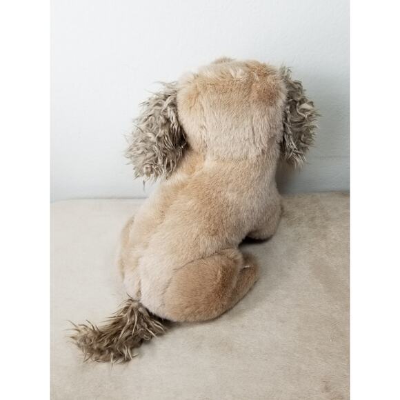 Cocker Spaniel Dog 1968 Stuffed Animal 11" America Wego Plush Animal Korea Vtg - Picture 6 of 13